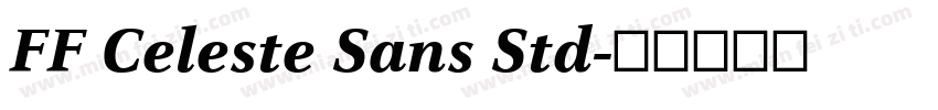 FF Celeste Sans Std字体转换